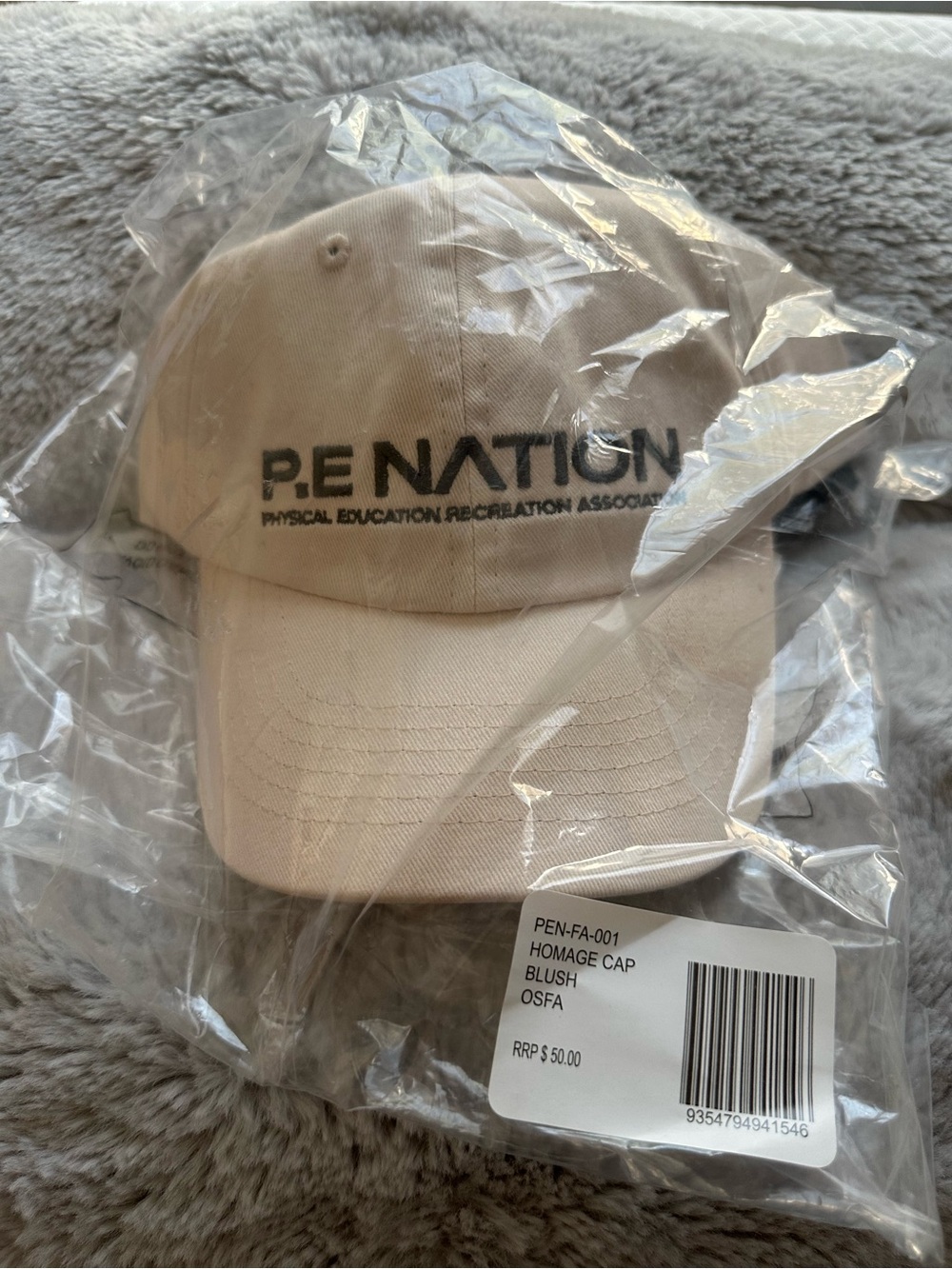 P.E Nation Blush Homage Cap – Logo Baseball Hat